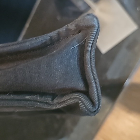 Hermès  Black Canvas Tote - Picture 5 of 12